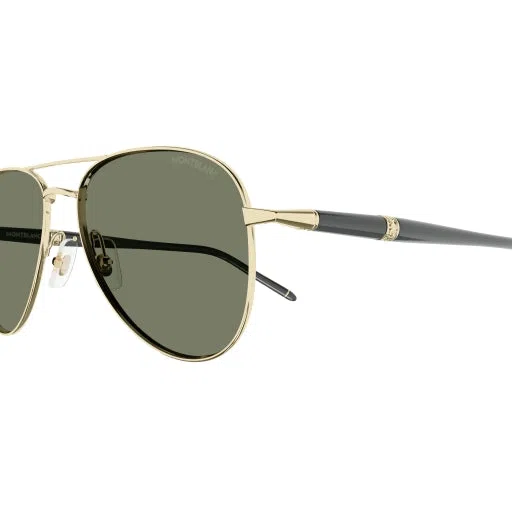 Montblanc MB0345S Sunglasses - Gold - view 9